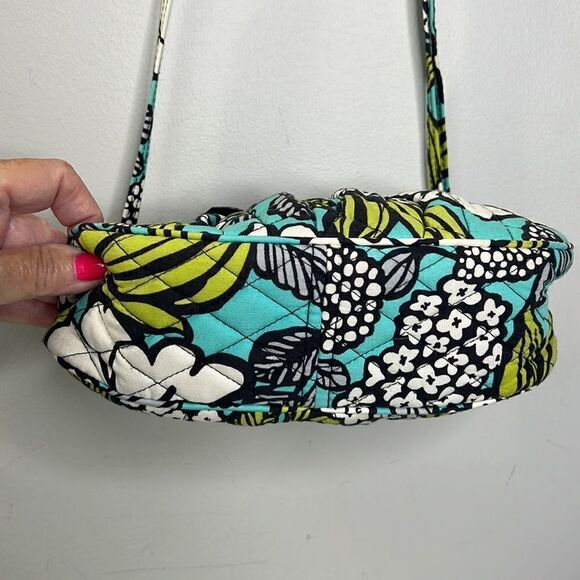 Vera Bradley Island Blooms Bundle of Two! Frannie Bag + Wallet - Picture 4 of 10